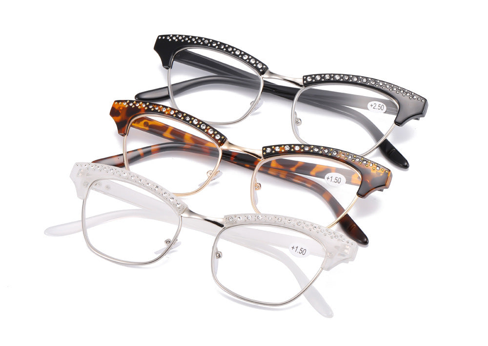 Ladies Resin Reading Glasses front view