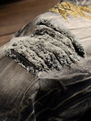 Men's Versatile Fashionable And Comfortable Embroidered Jeans