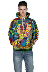 Fashion Men&Women Hoodie Monkey 3d Print Sweatshirts Hip Hop Streetwear Coats Couples Tracksuits Pocket Plus Size Brand Hoodie