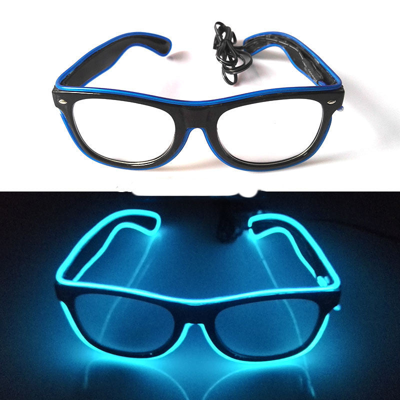 Luminous Glasses Party Decoration LED Glasses glowing front view