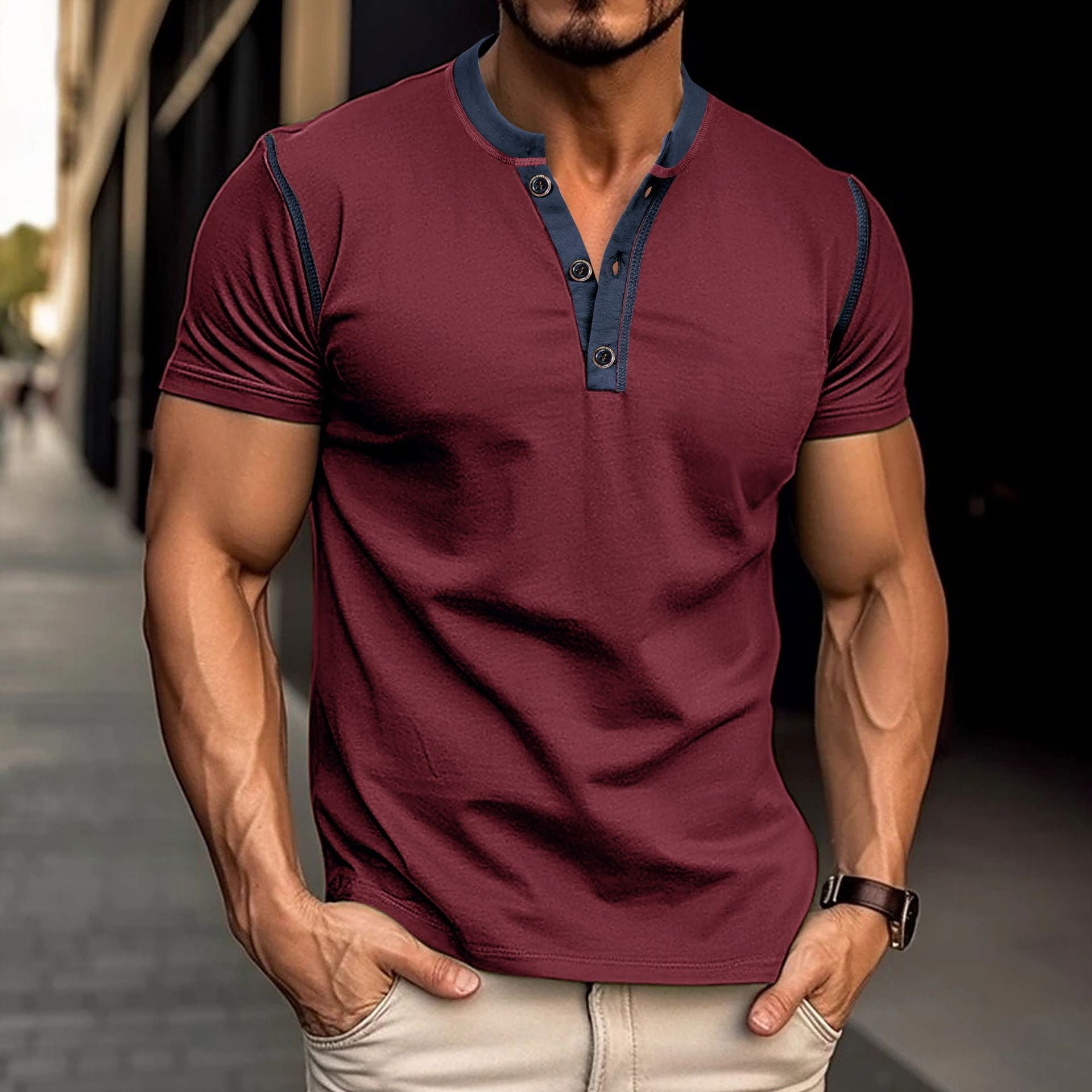 wine-red