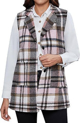 Plaid Waistcoat