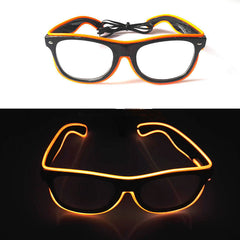 Luminous Glasses Party Decoration LED Glasses glowing front view