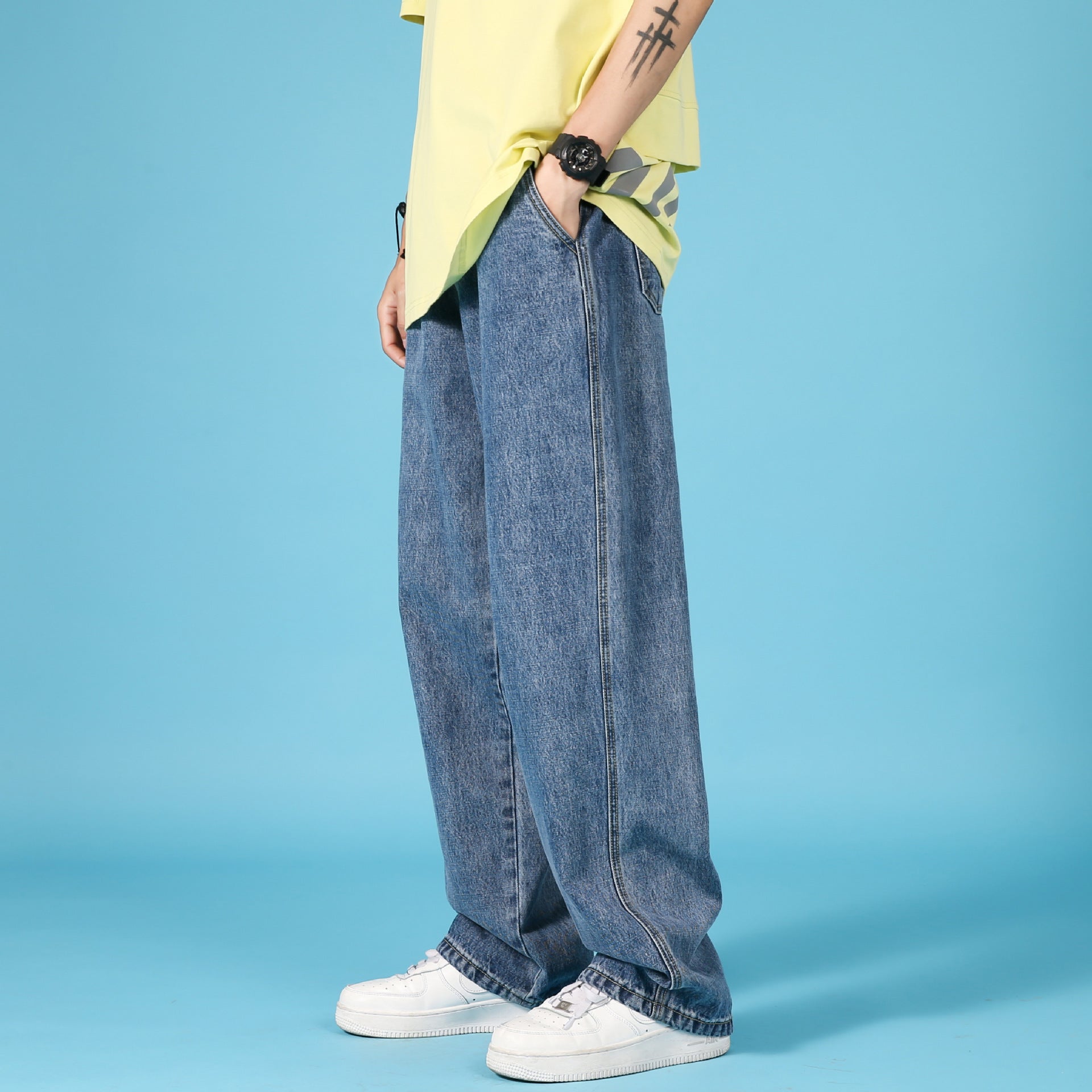 blue
