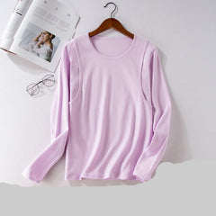 Cotton Autumn Clothes for Pregnant Women front view