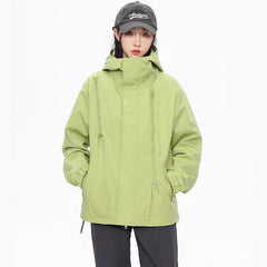 Outdoor Shell Jacket Hong Kong Style Coats