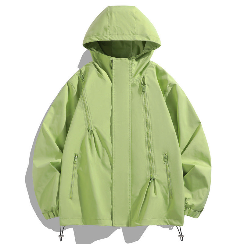 Outdoor Shell Jacket Hong Kong Style Coats