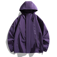Outdoor Shell Jacket Hong Kong Style Coats