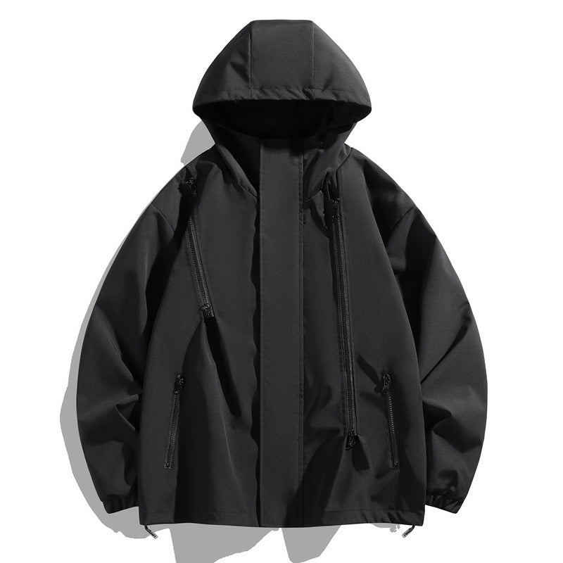 Outdoor Shell Jacket Hong Kong Style Coats